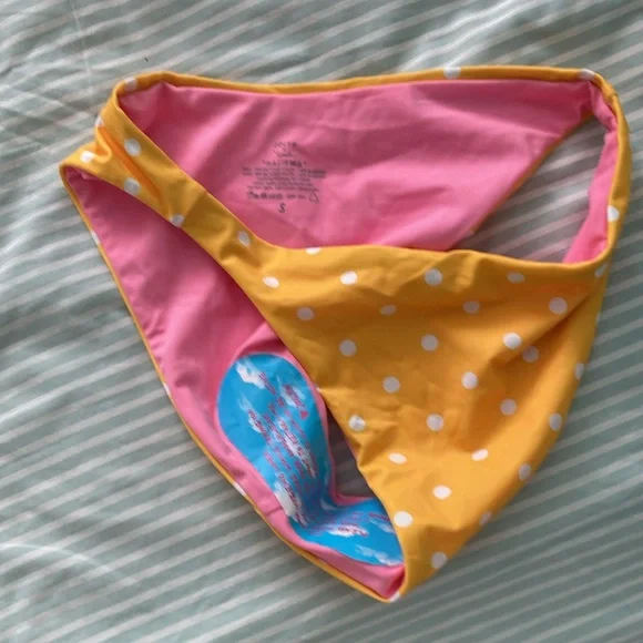 Jolyn NWT small bikini set with rash guard “ItsyBitsy” pattern Jolyn x Tiarah - Picture 3 of 8